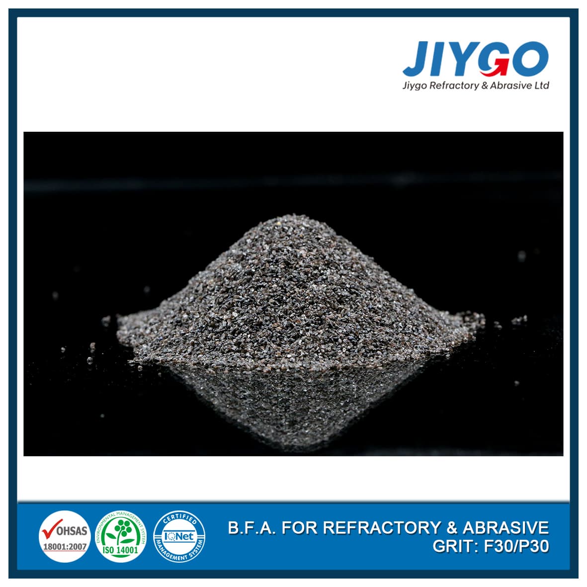 Jiygo Brown Fused alumina for Abrasives _ Refractories